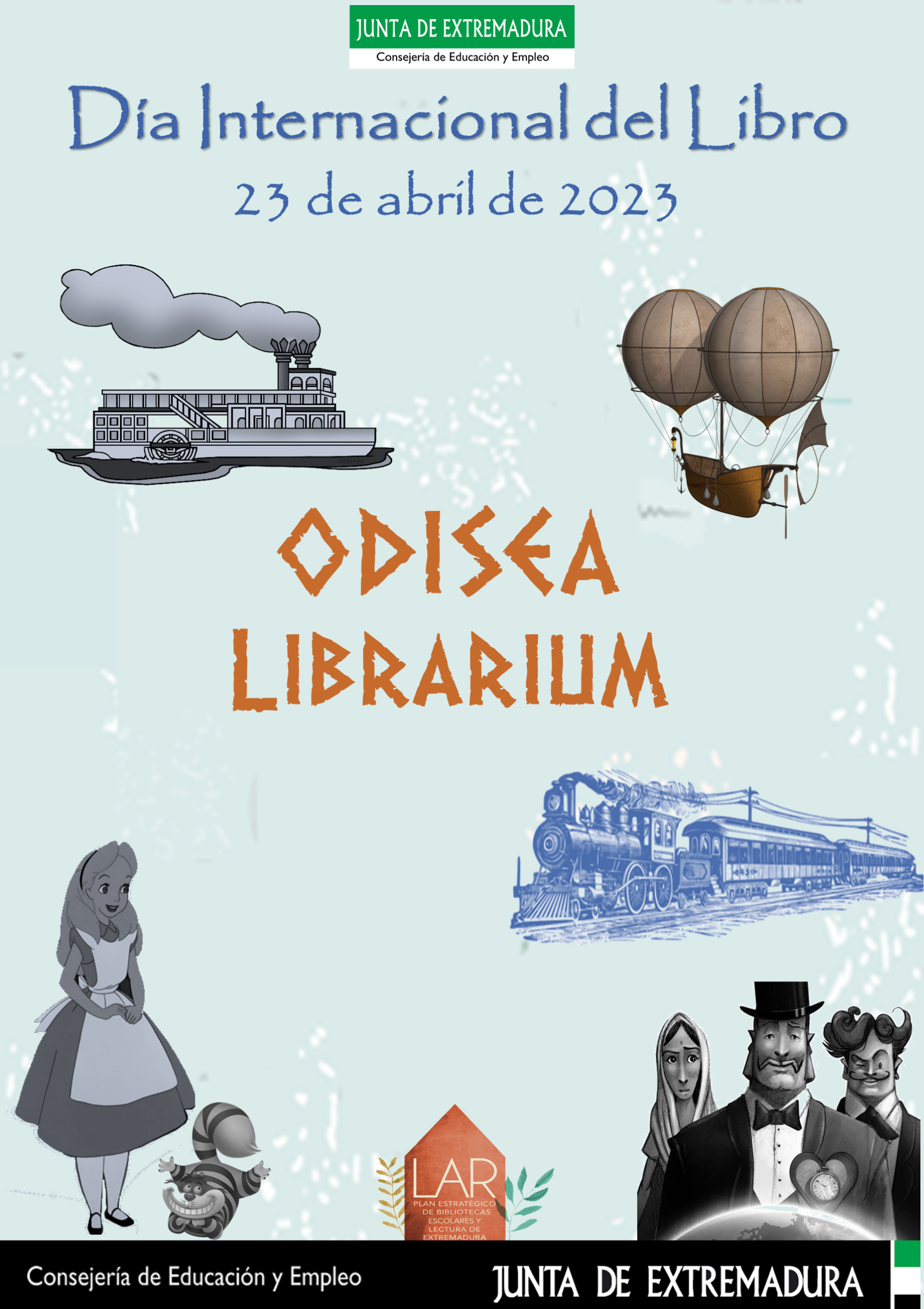 cartel día del libro 2023